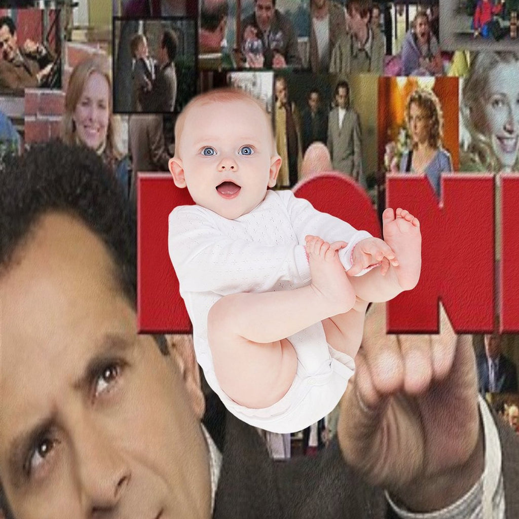 Adrian Monk Collage Gift-ready Throw Blanket