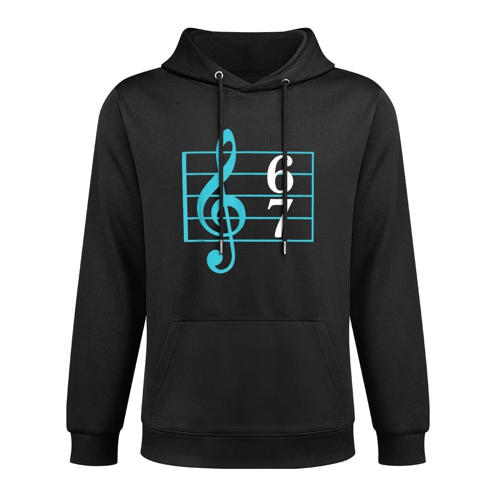 67 Music Meme Slang Six Seven Music Teacher Funny Musician Breathable Fabric Hoodie