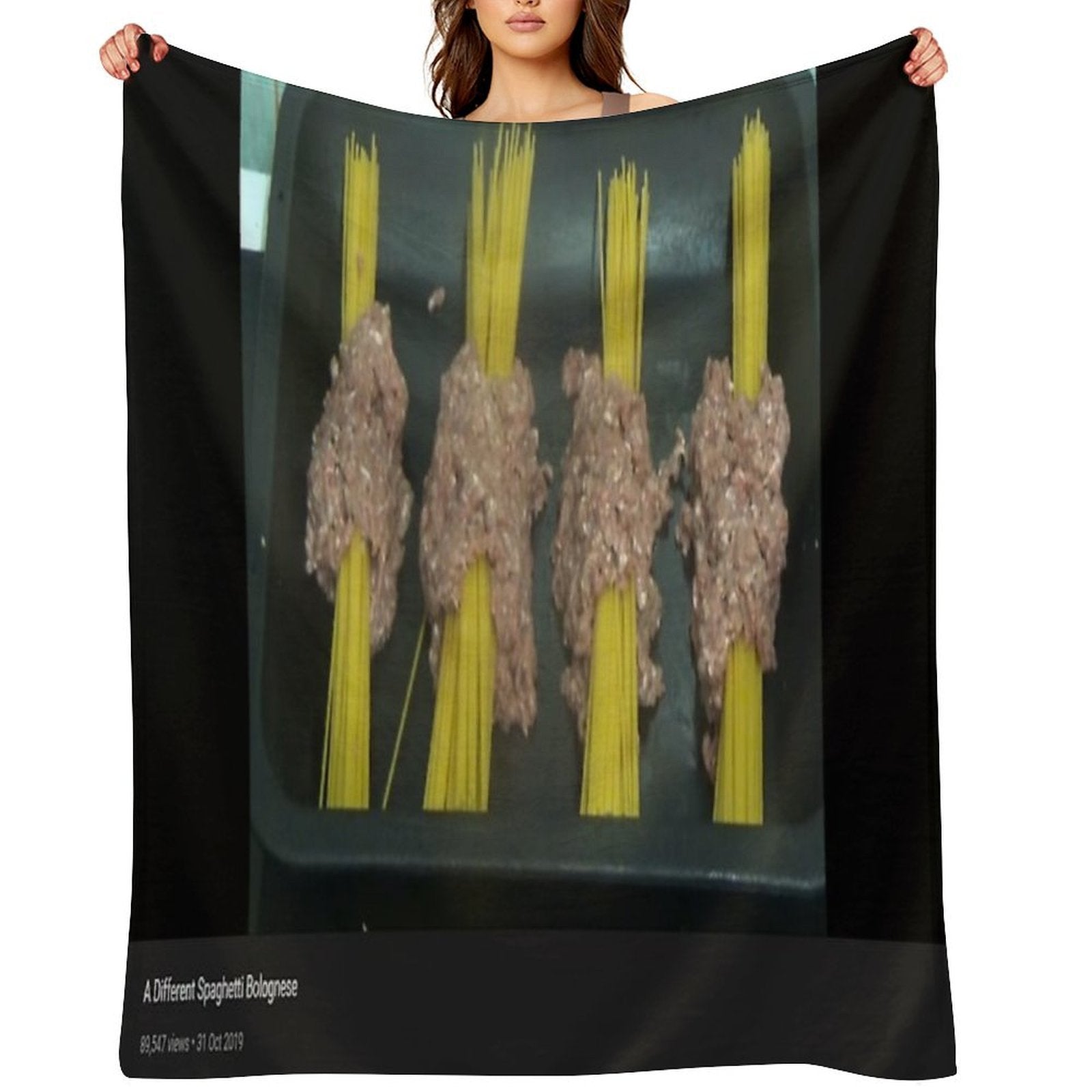 A Different Spaghetti Bolognese - Kay's Cooking Anti-pilling Throw Blanket