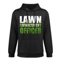 Lawn Enforcement Officer Grass Cutting Mowing Landscape Gift Versatile Streetwear Hoodie