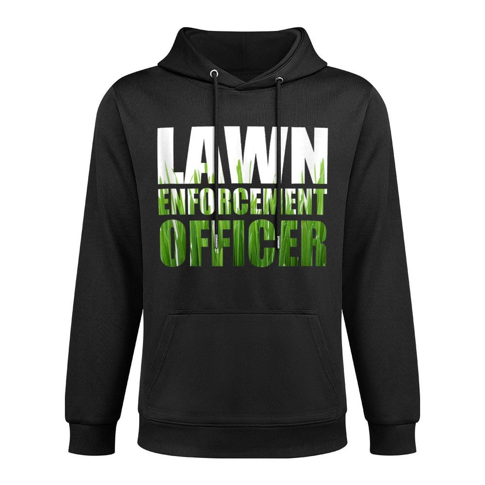 Lawn Enforcement Officer Grass Cutting Mowing Landscape Gift Versatile Streetwear Hoodie