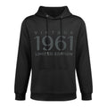 60th Birthday Shirt 60 Years Old Gift Idea Vintage 1961 Durable Construction Hoodie