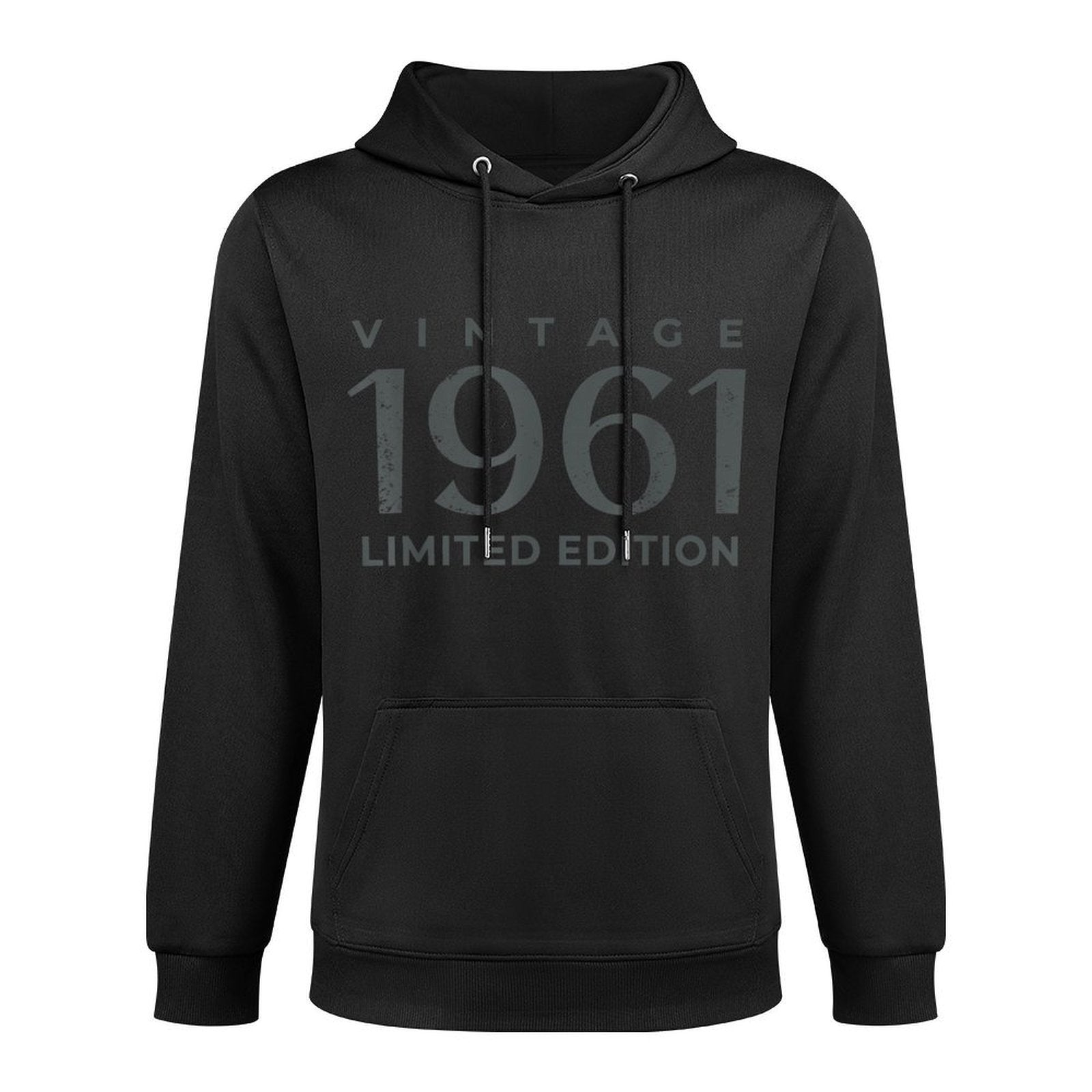 60th Birthday Shirt 60 Years Old Gift Idea Vintage 1961 Durable Construction Hoodie