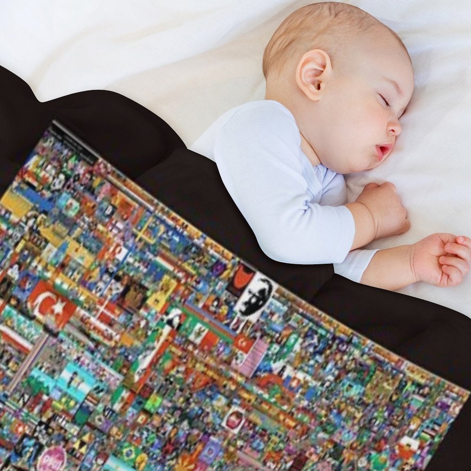 Rplace - Reddit Digital Art - 2022 Classic T-Shirt Sustainable Throw Blanket