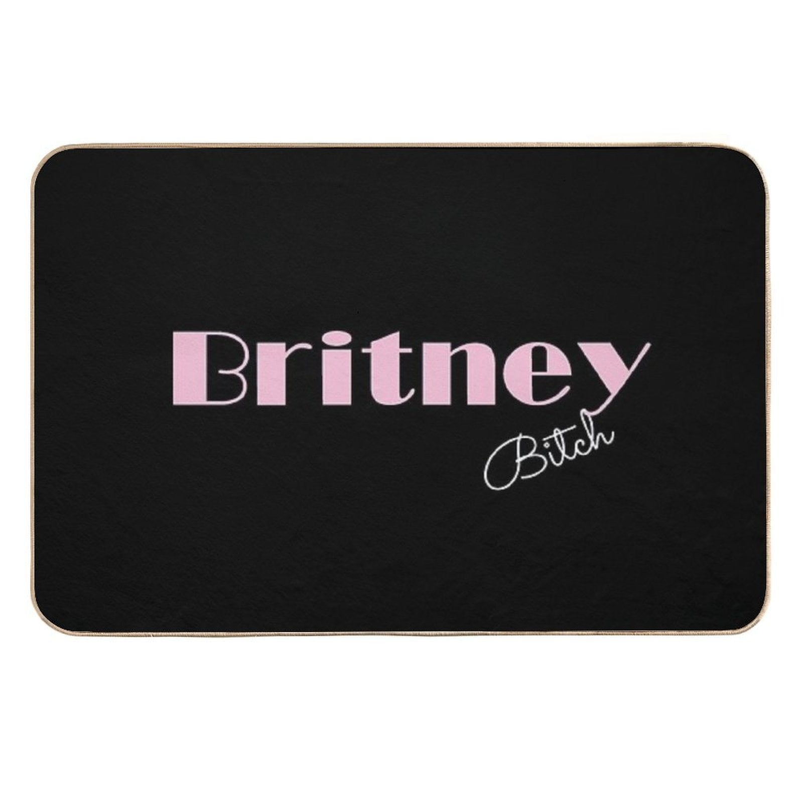 Britney. Bitch  Long-Lasting Bath Mat