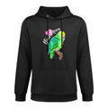 Amazon Parrot Lover Bird Mom Watercolor Shape Retention Hoodie