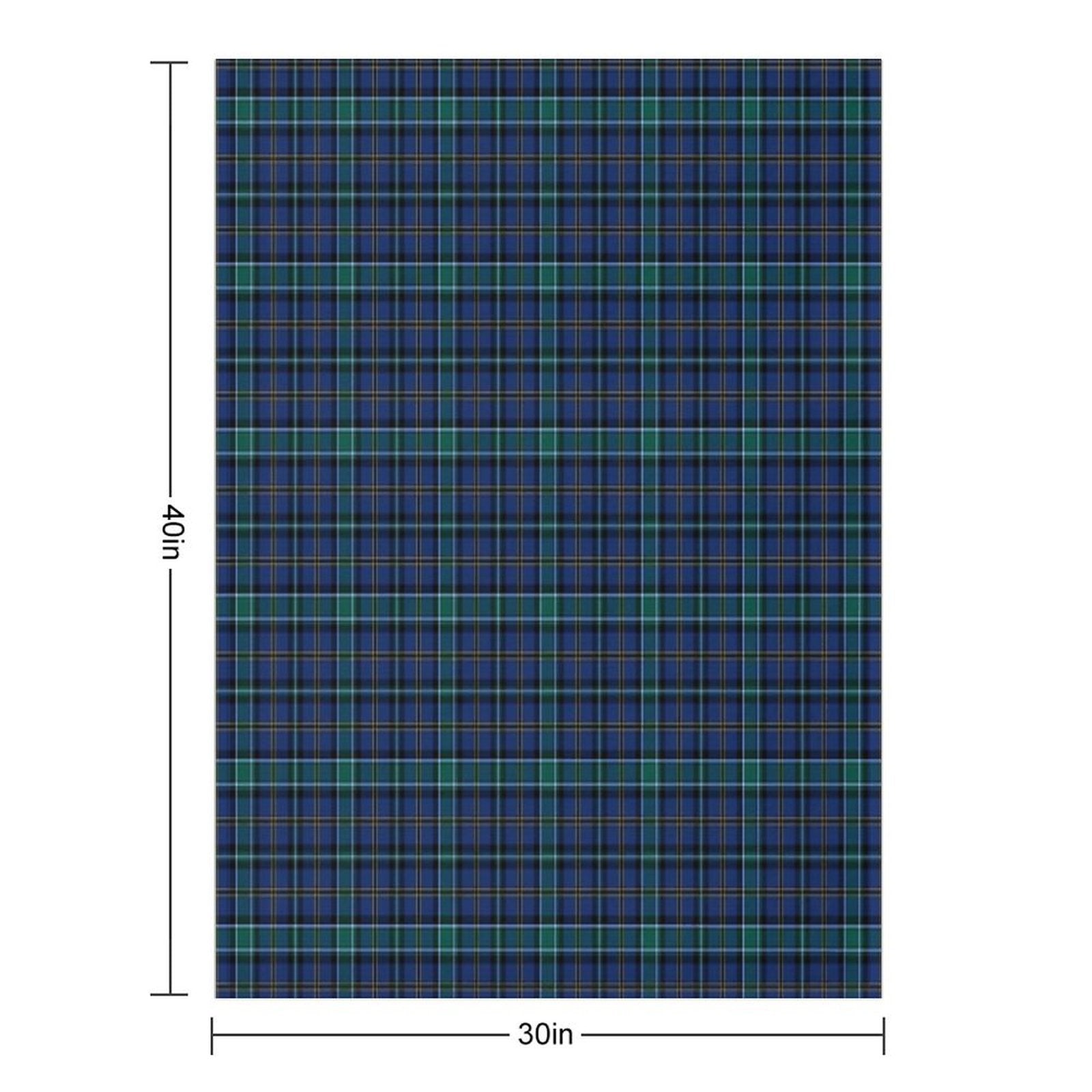 Clan Weir Tartan Multi-functional Throw Blanket