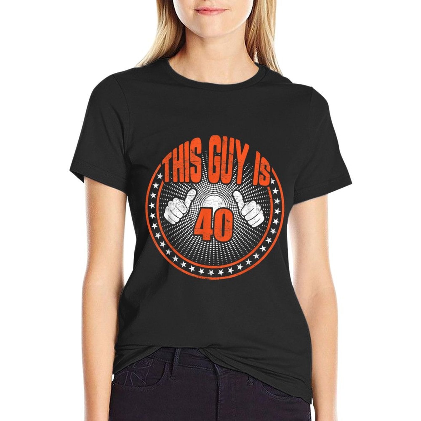 This Guy Is 40 Tshirt Funny 40th Birthday T For Men  Vintage-inspired T-Shirt