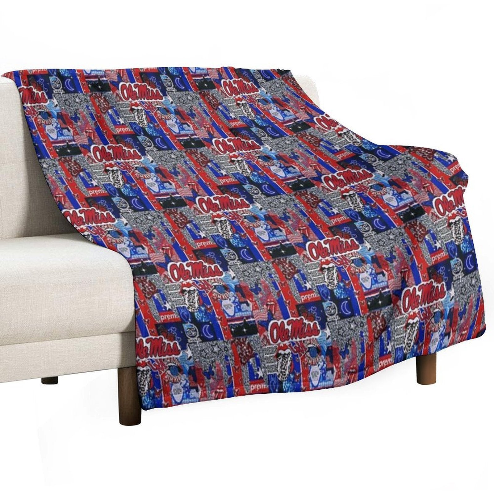Wallaper Anti-pilling Throw Blanket