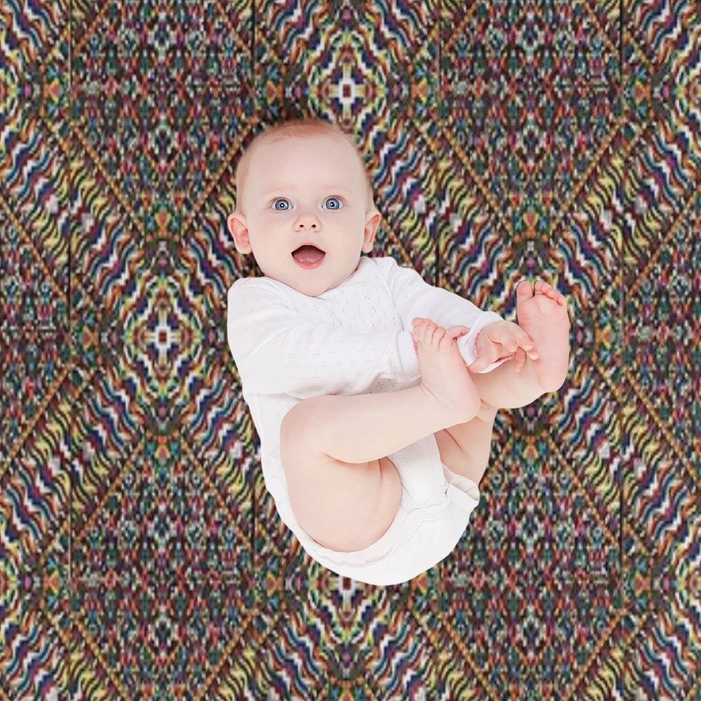 X Shape Cross 2.0 Machine-washable Throw Blanket