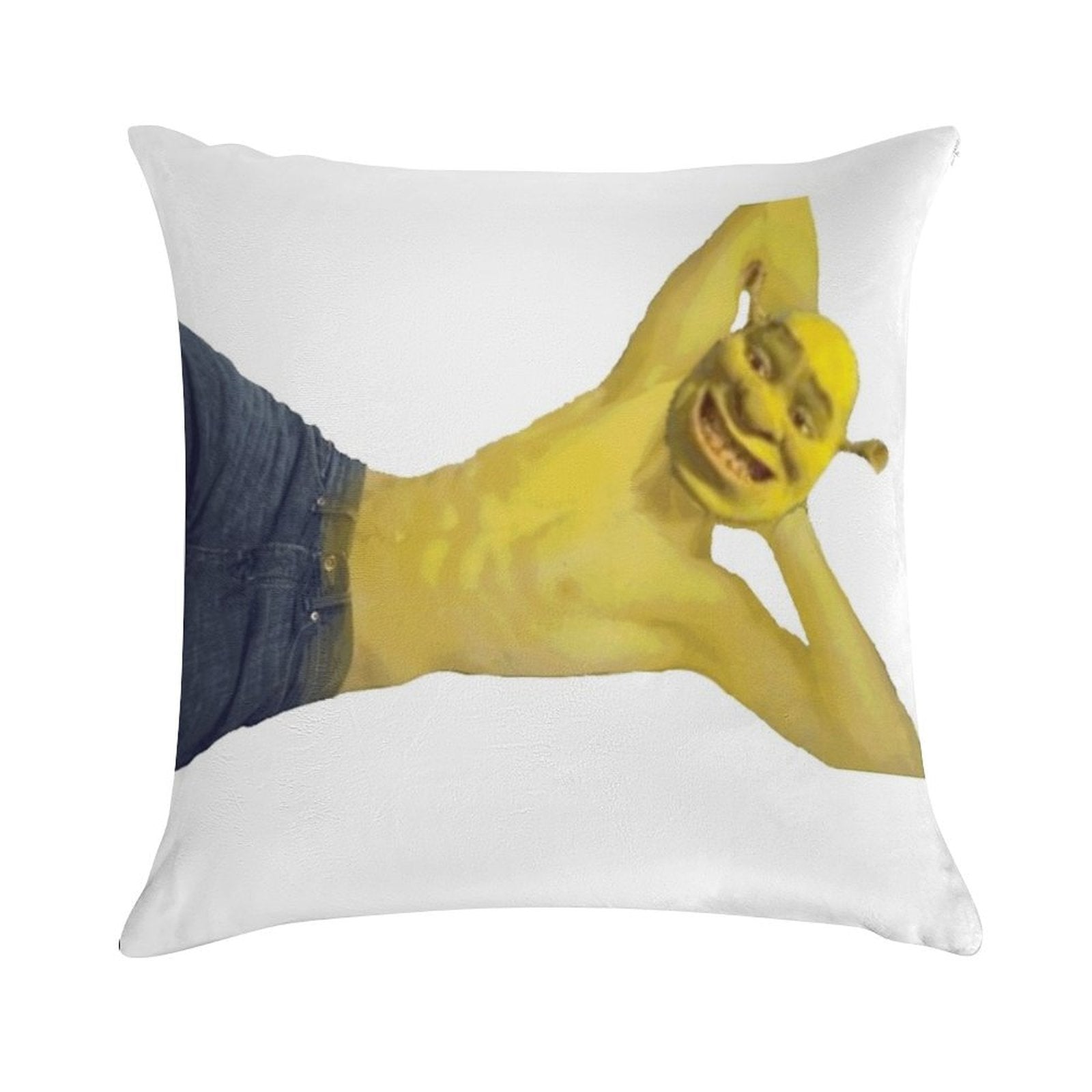 SEXXXYYY SHREK! Soft Warmth Comfort Throw Pillow