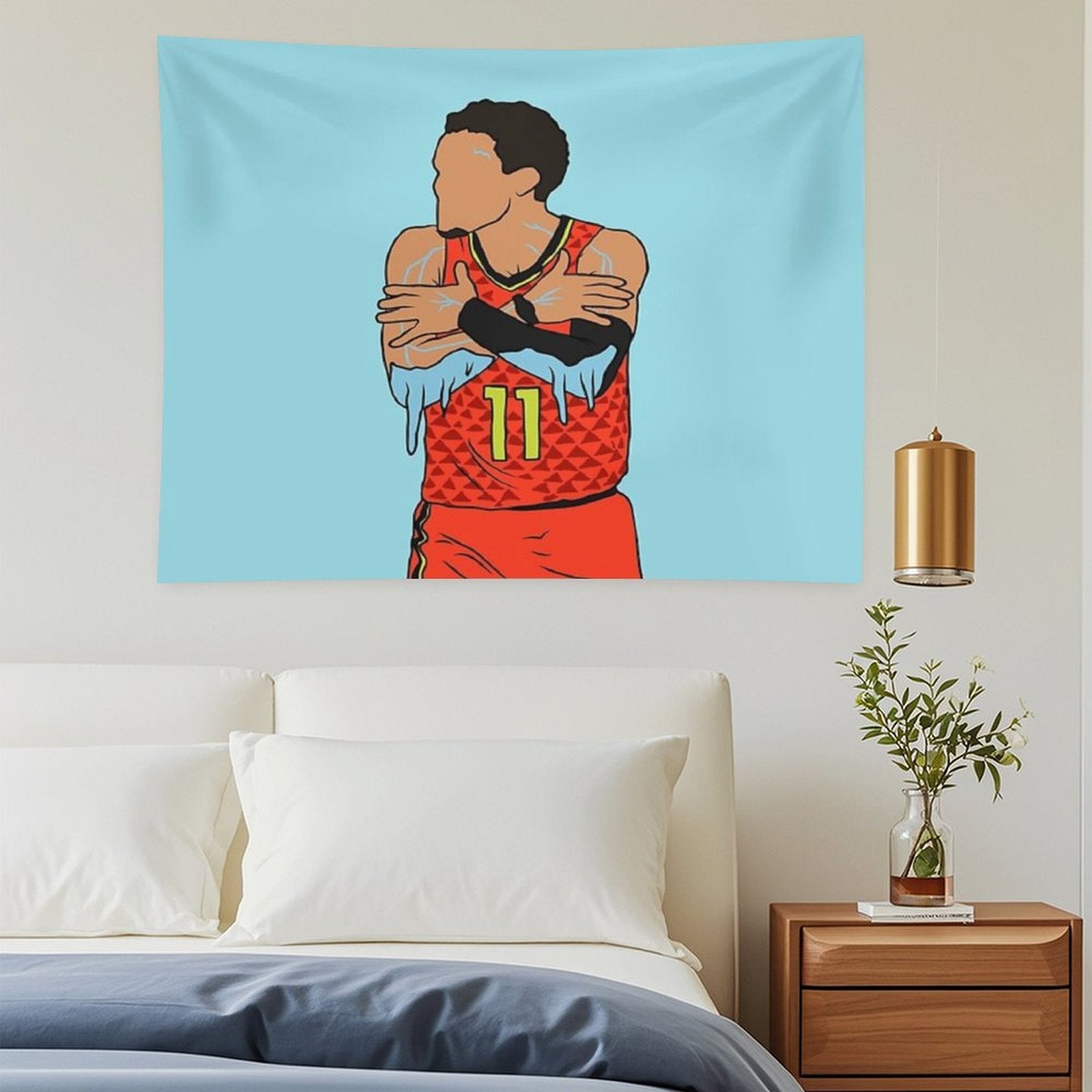 Trae Young Ice Tapestry