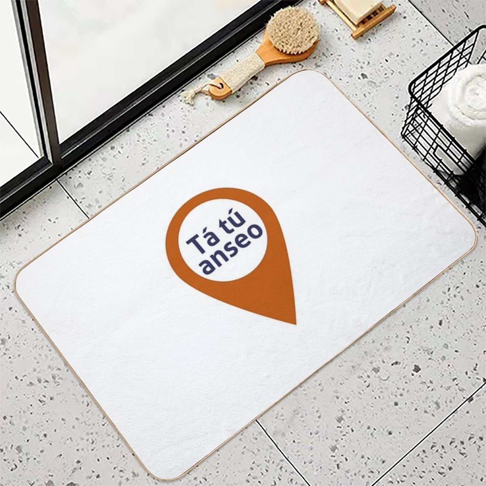 Tá Tú Anseo  Toxin-Free Bath Mat
