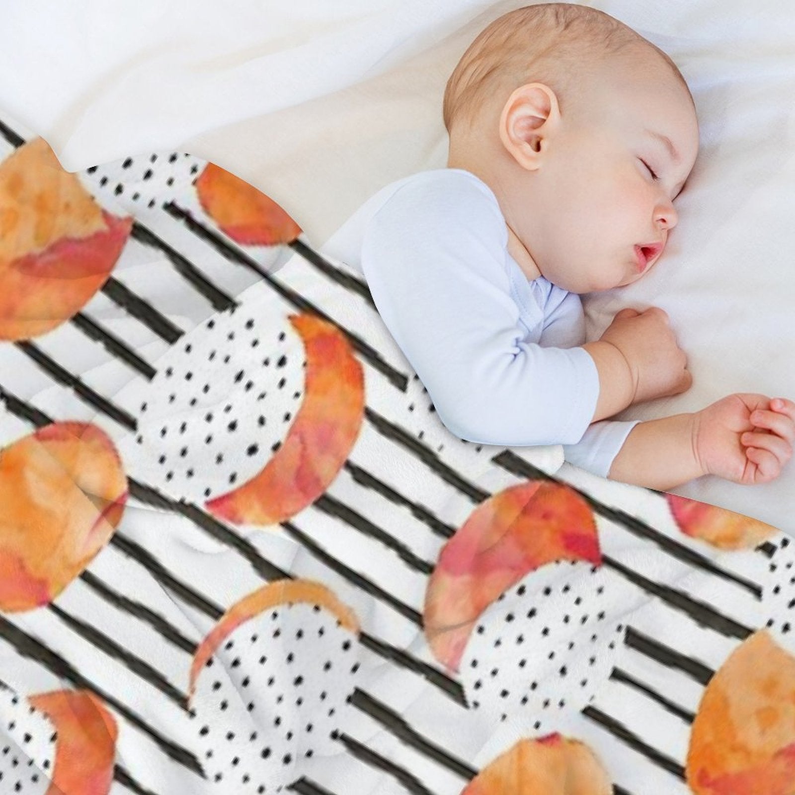 Fruity Orange Multi-functional Throw Blanket