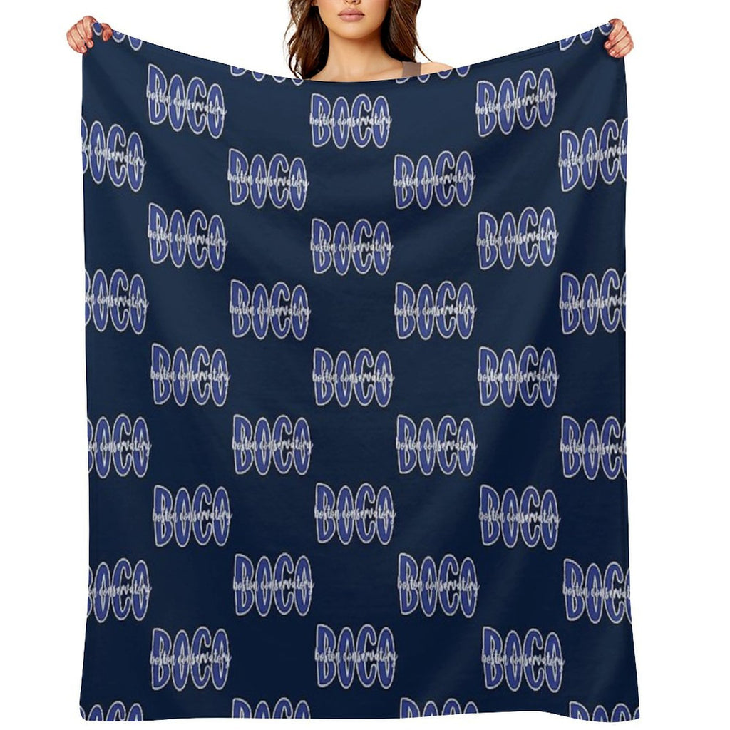BOCO - Boston Conservatory Velvety-soft Throw Blanket