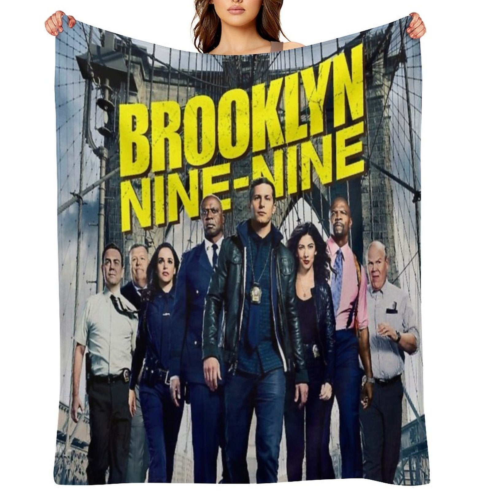 Brooklyn Nine Shrink-resistant Throw Blanket