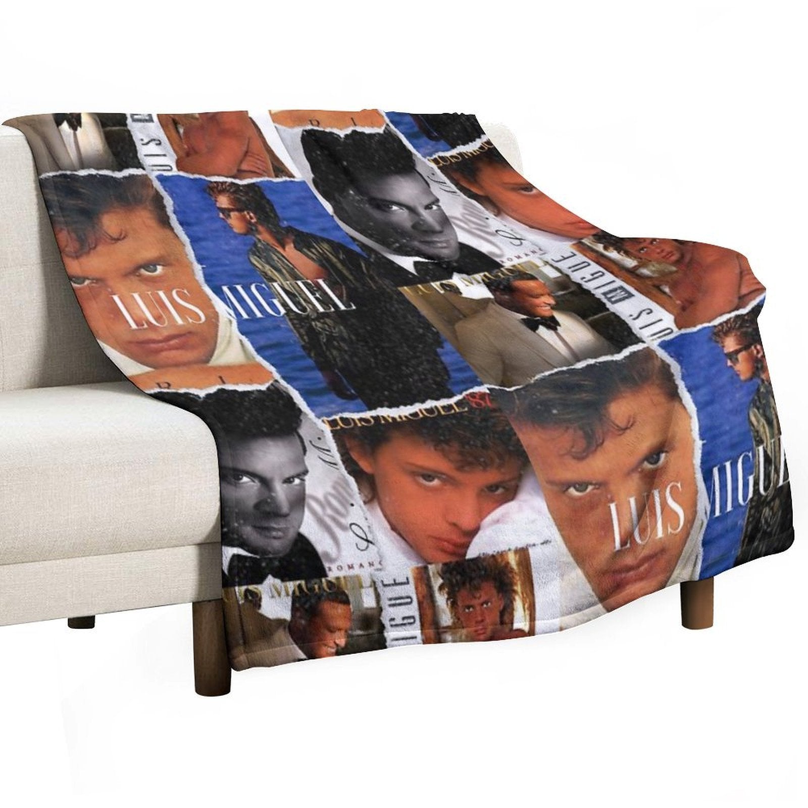Luismi Albums Gift-ready Throw Blanket