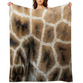 Giraffe Animal Pattern Print Lightweight Throw Blanket