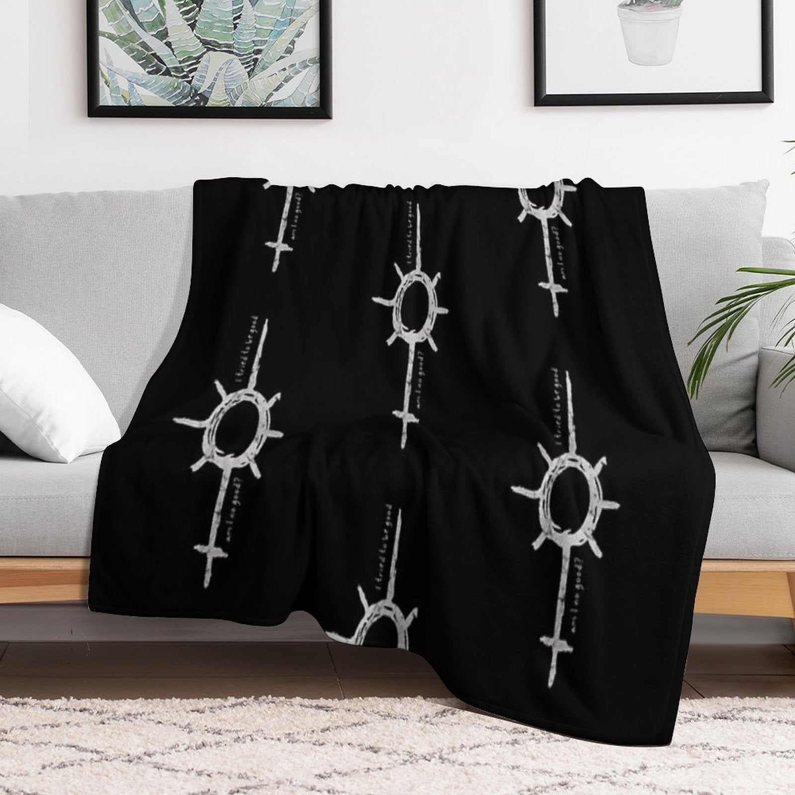 Ethel Cain Am I No Good Comfort Throw Blanket