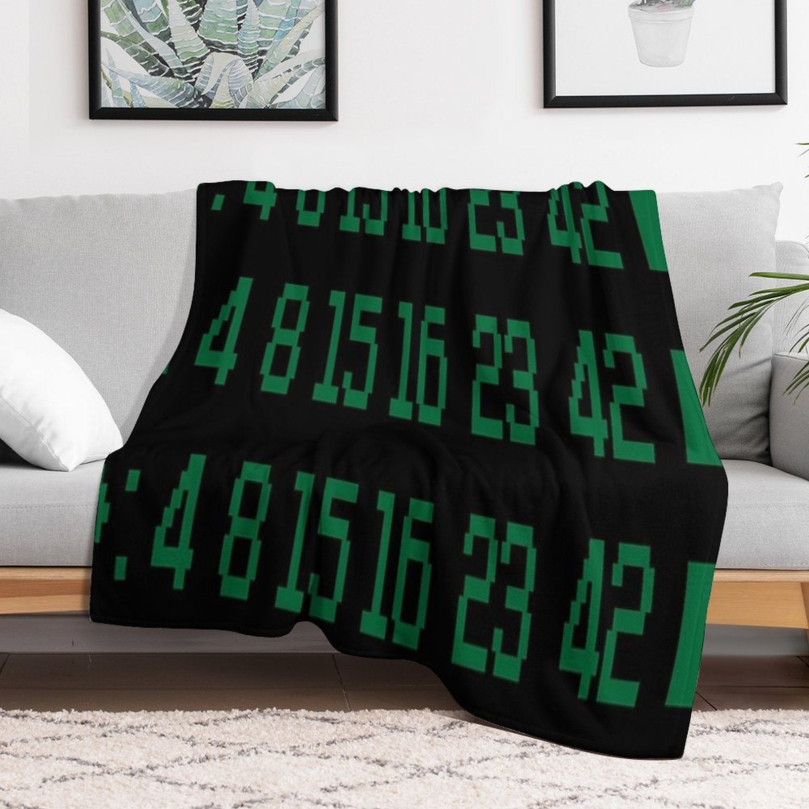 The Numbers Versatility Throw Blanket