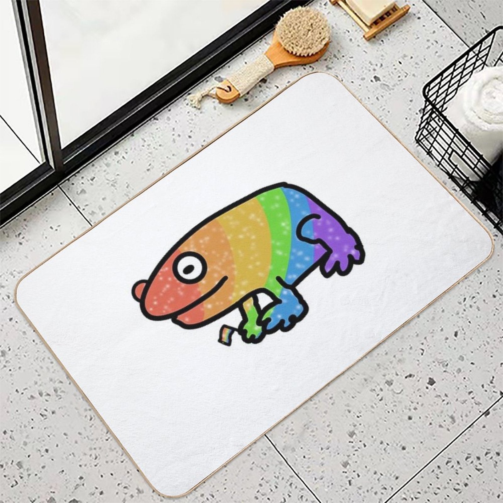 Gay Frog  Absorbent Bath Mat