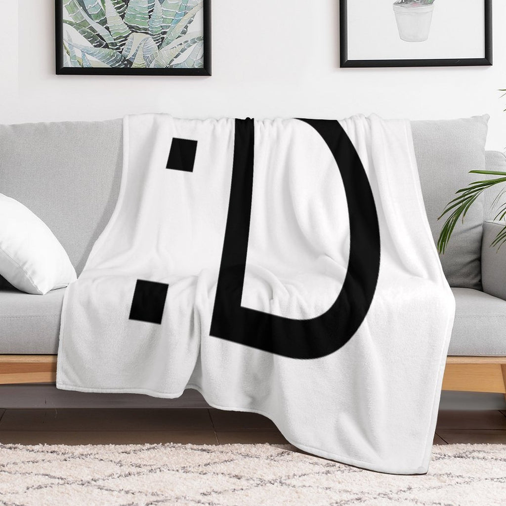 D Eco-conscious Throw Blanket