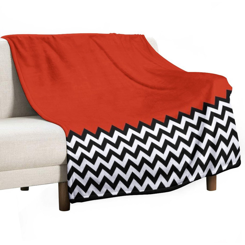 Black Lodge (Twin Peaks) Inspired Graphic Compact Throw Blanket