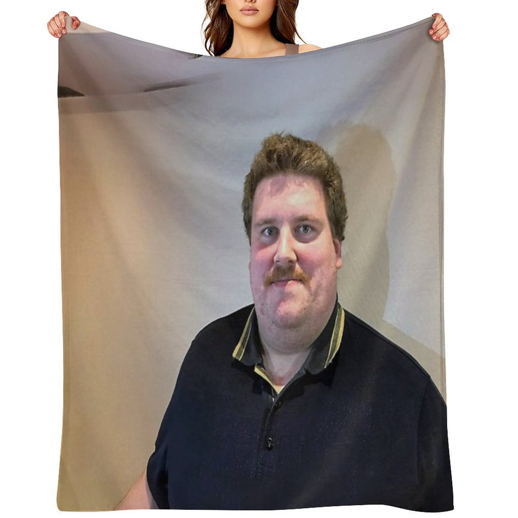 Drachenlord Poster - Rainer Winkler The Superstar Original (2024)  Upscaled, High Quality Poster Compact Throw Blanket