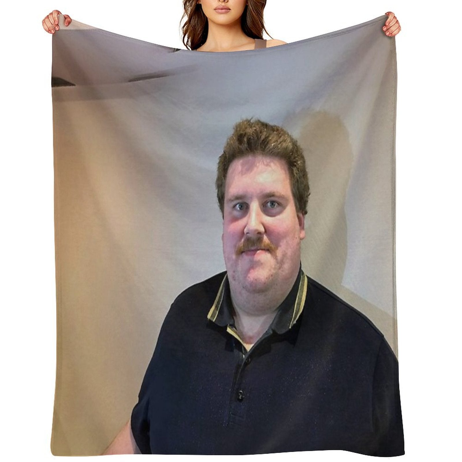 Drachenlord Poster - Rainer Winkler The Superstar Original (2024)  Upscaled, High Quality Poster Compact Throw Blanket