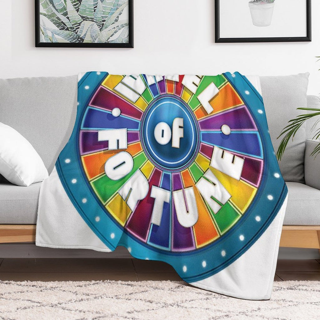 Wheel of Fortune Versatility Throw Blanket