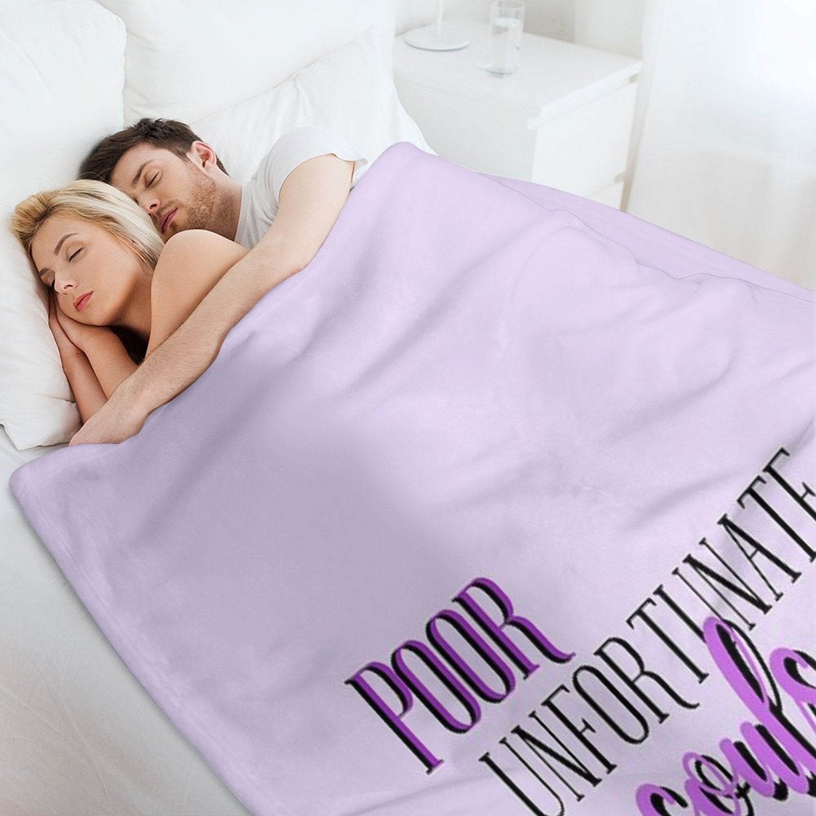 Poor Unfortunate Souls Shrink-resistant Throw Blanket