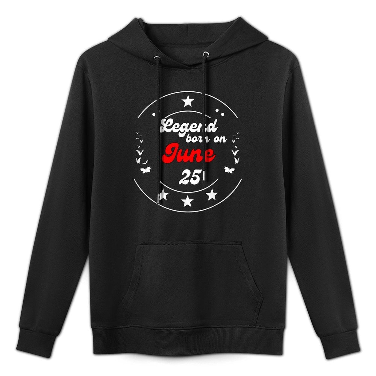June 25 Birthday Legend Man Boy Since June 25th Layering Staple Hoodie