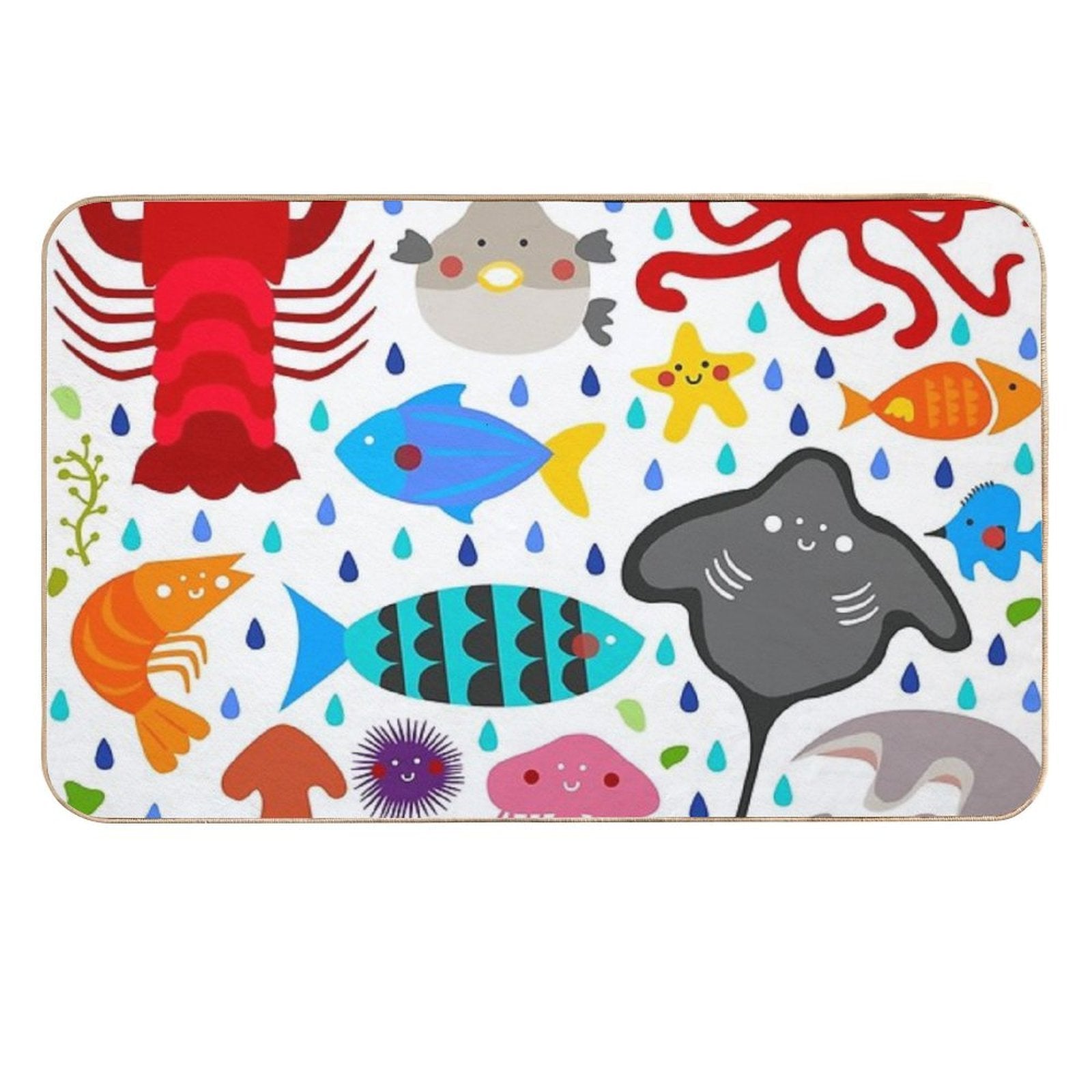 Under The Sea  Anti-Trip Bath Mat