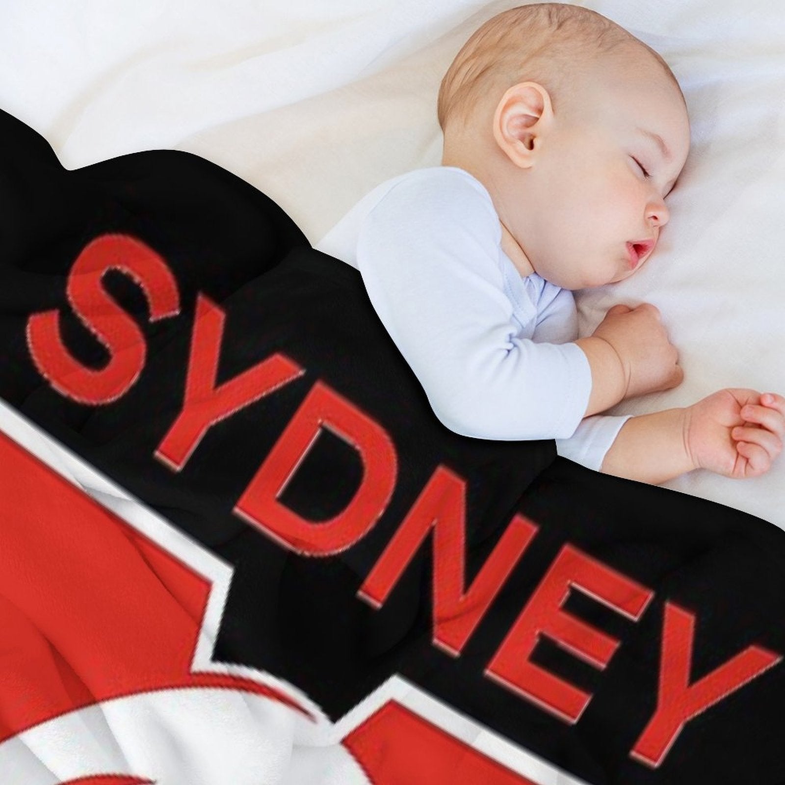 Sydney The Bloods Swans Haughty Swannies-Logo Wrinkle-free Throw Blanket