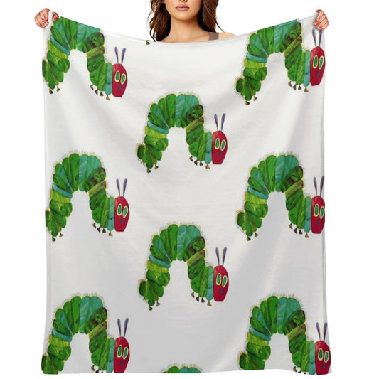 The Very Hungry Caterpillar Machine-washable Throw Blanket