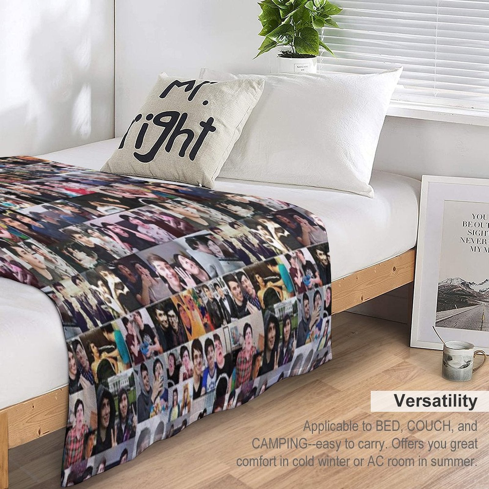 Dan And Phil! Durable Throw Blanket
