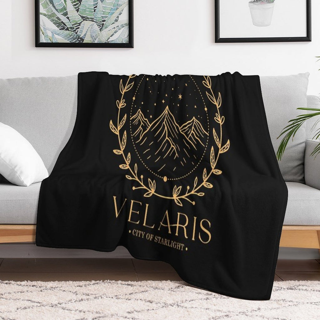 Acotar Velaris City Of Starlight The Night Court Eco-conscious Throw Blanket