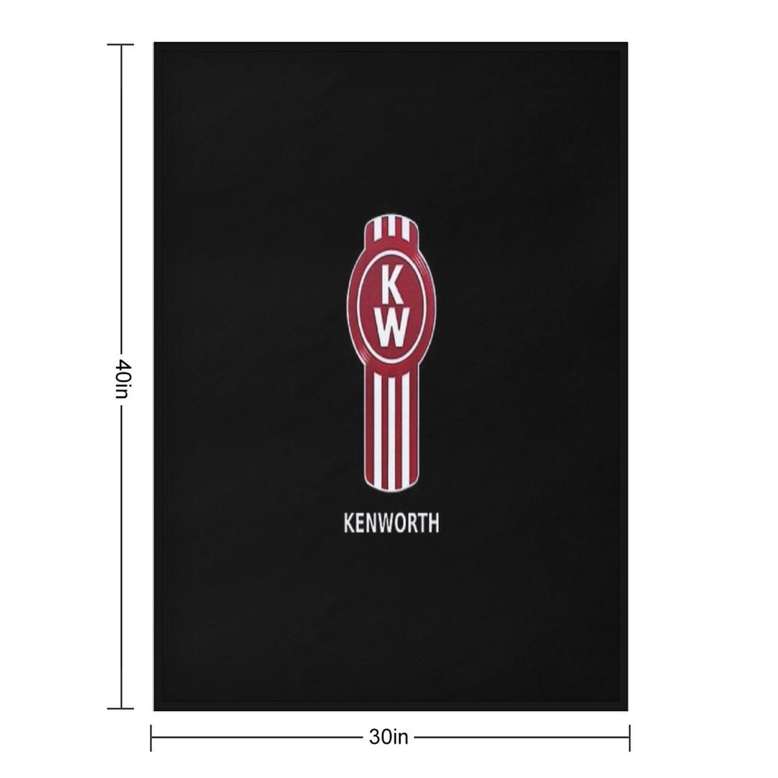 Kenworth Sustainable Throw Blanket