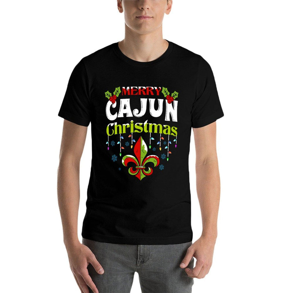 Merry Cajun Christmas-New Orleans Louisiana Bayou Xmas  Durable T-Shirt