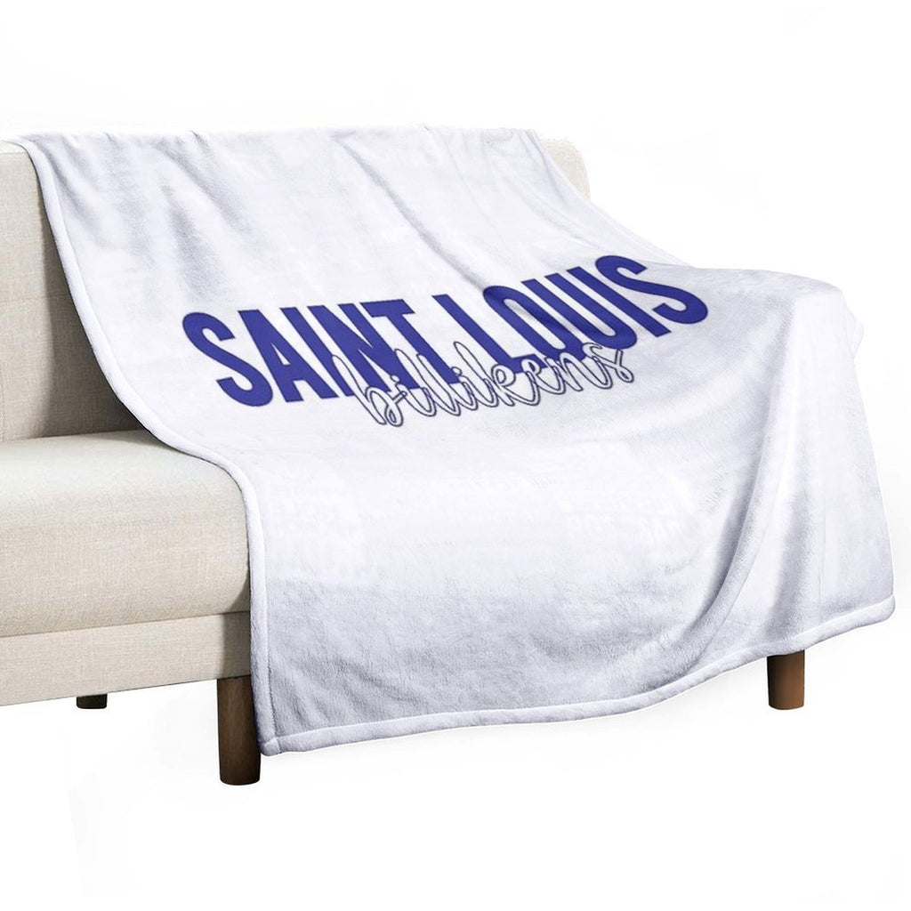 Saint Louis University Billikens Eco-conscious Throw Blanket