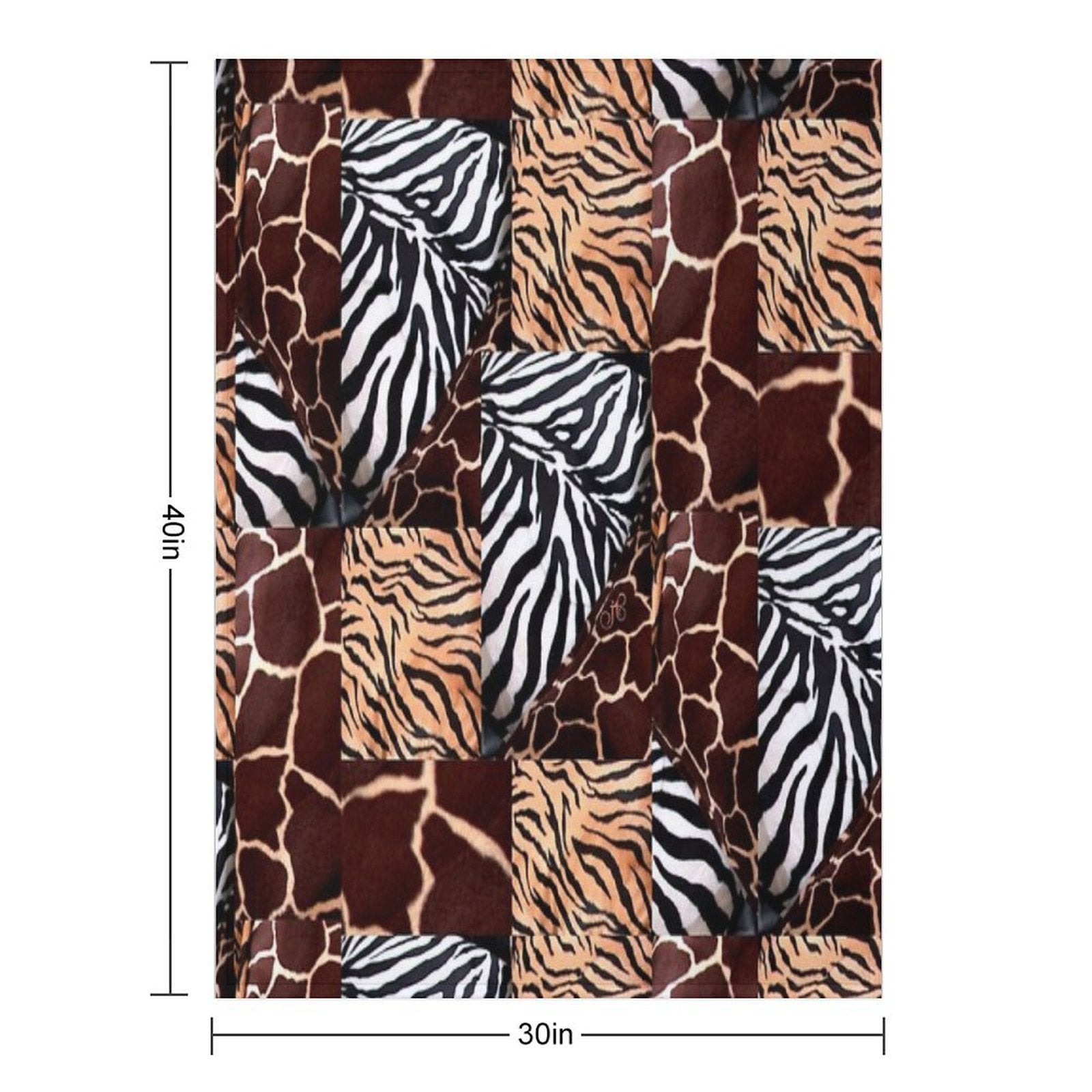 Gizeti Easy Care Throw Blanket