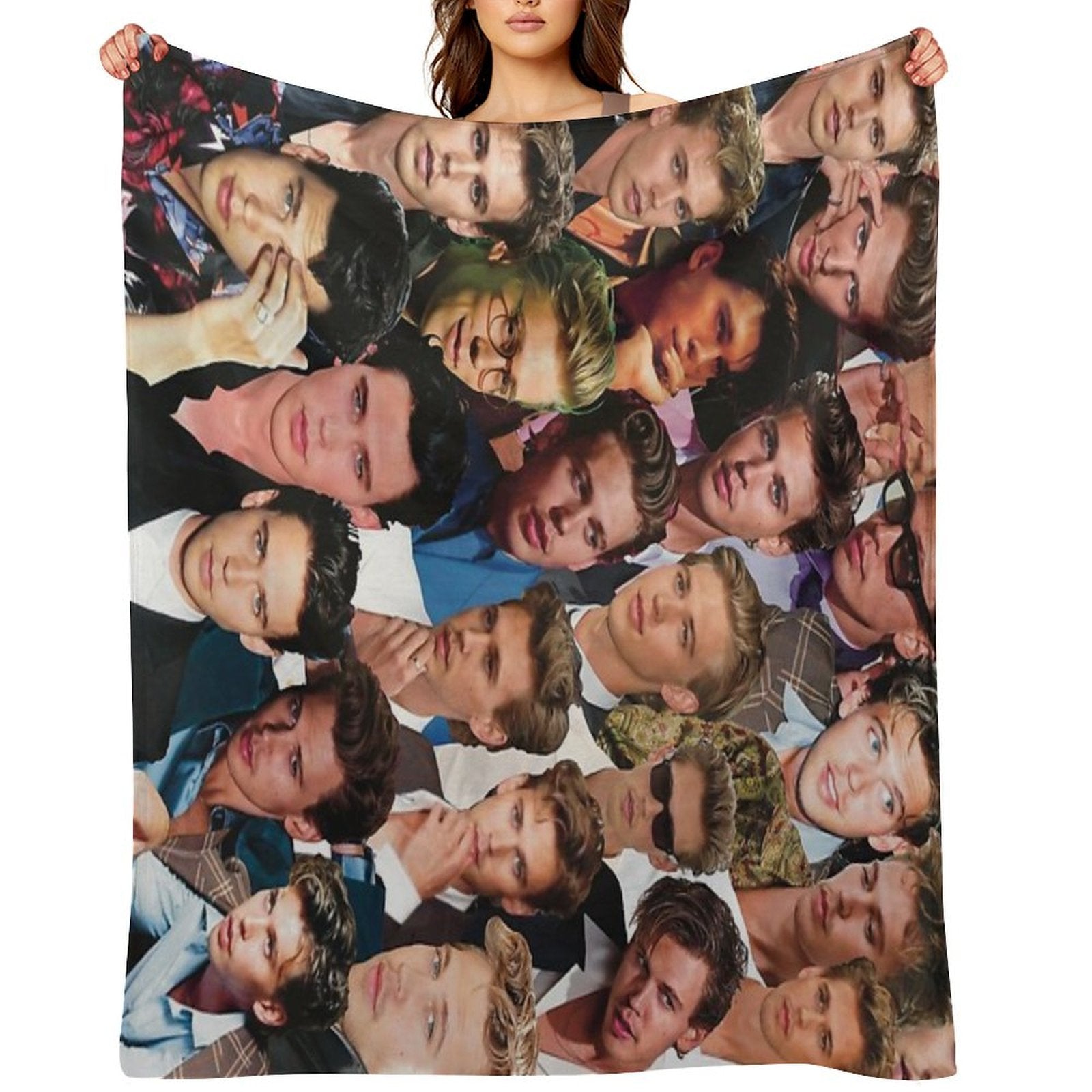 Austin Butler Photo Collage Versatility Throw Blanket