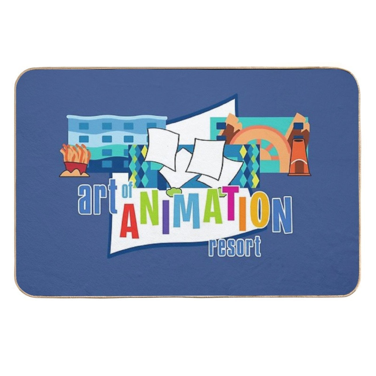 Art of Animation Resort  Non-Slip Bath Mat
