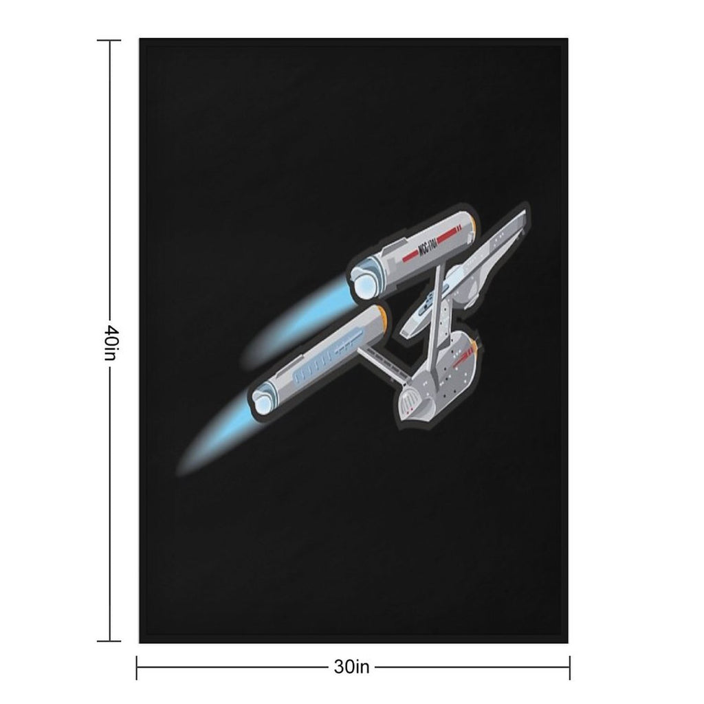 Enterprise Classic Multi-functional Throw Blanket