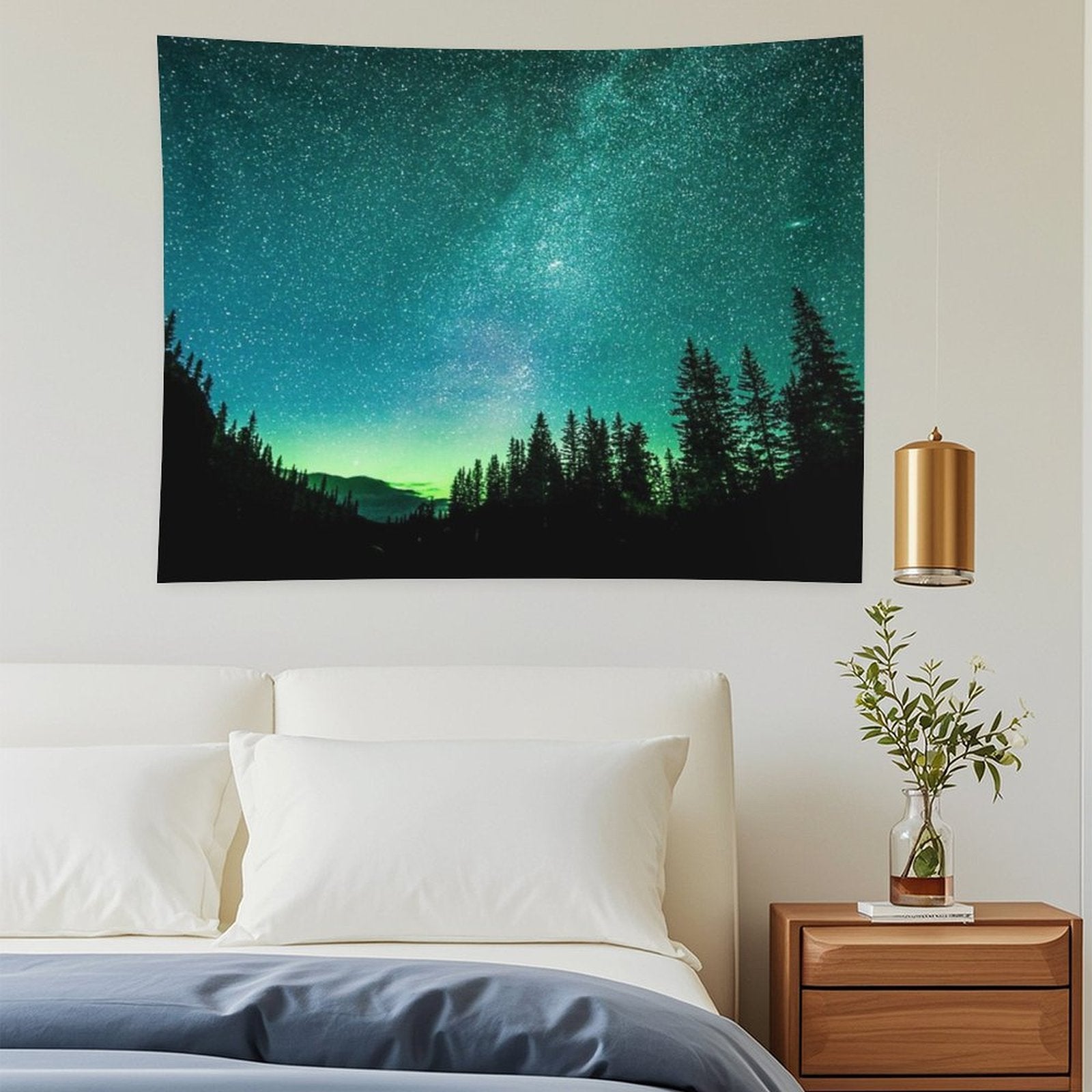 Aurora Borealis Aka Northern Lights Tapestry