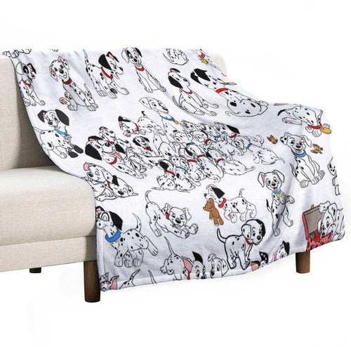 101 Dalmatians Quick-dry Throw Blanket
