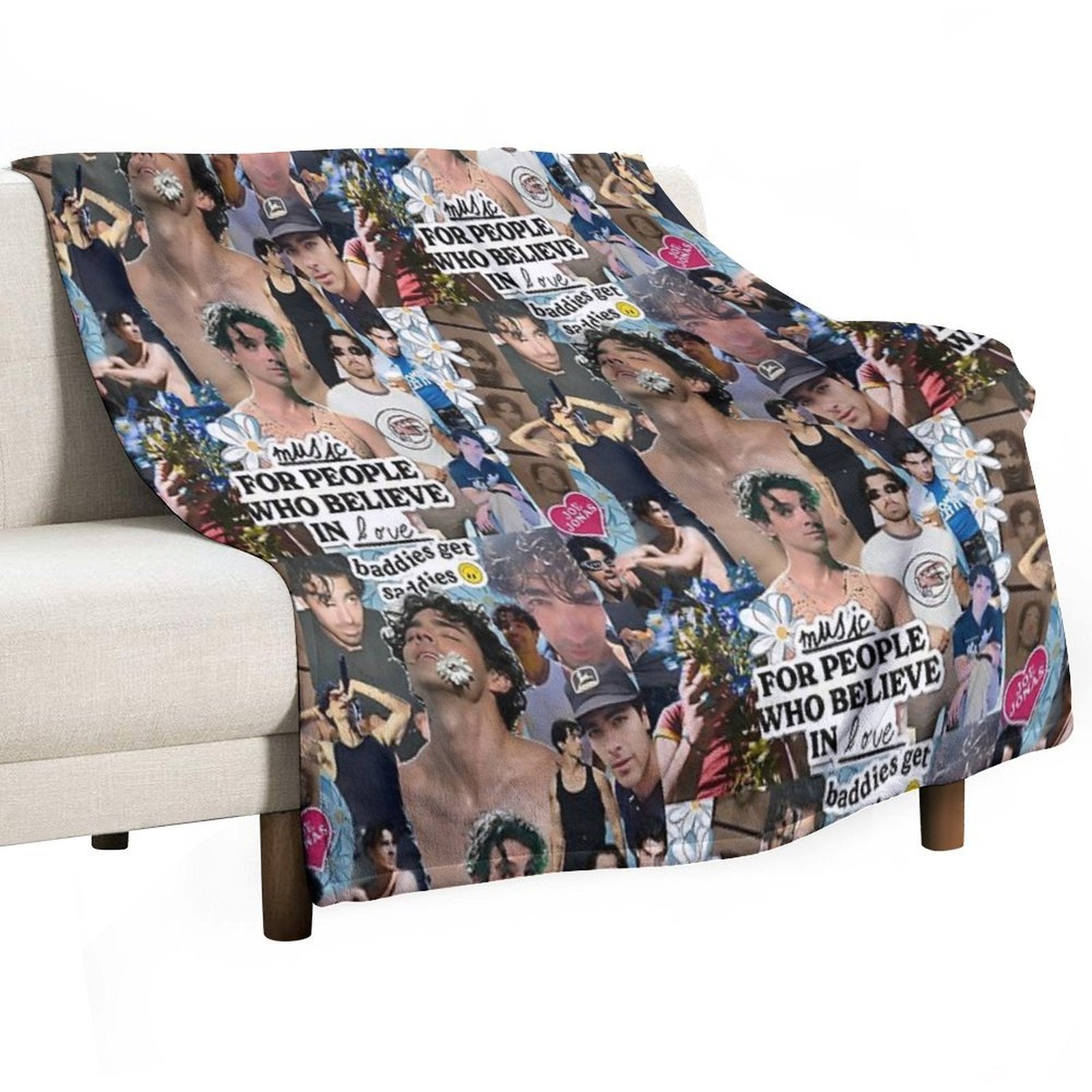 Even Baddies Get Saddies Machine-washable Throw Blanket