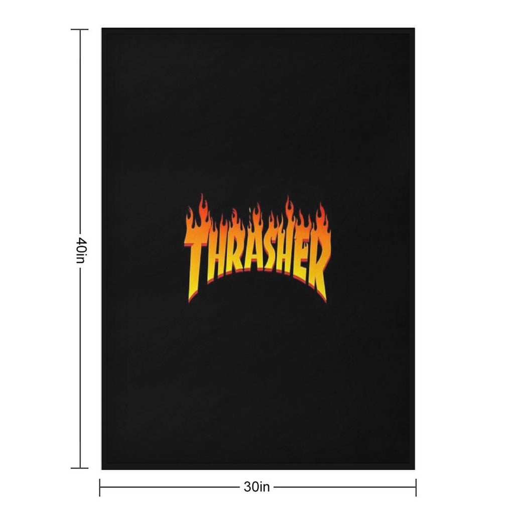 Trasher Eco-conscious Throw Blanket