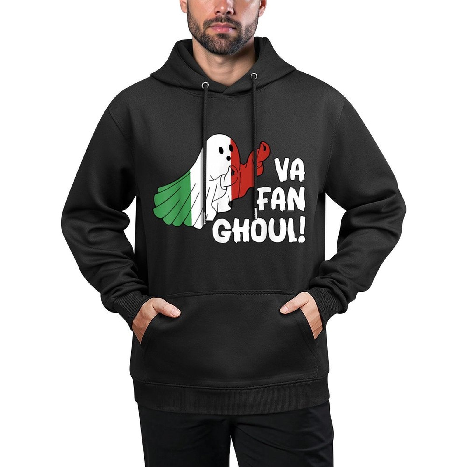 Va Fan Ghoul - Funny Italian Halloween Women Men Moisture-Wicking Hoodie