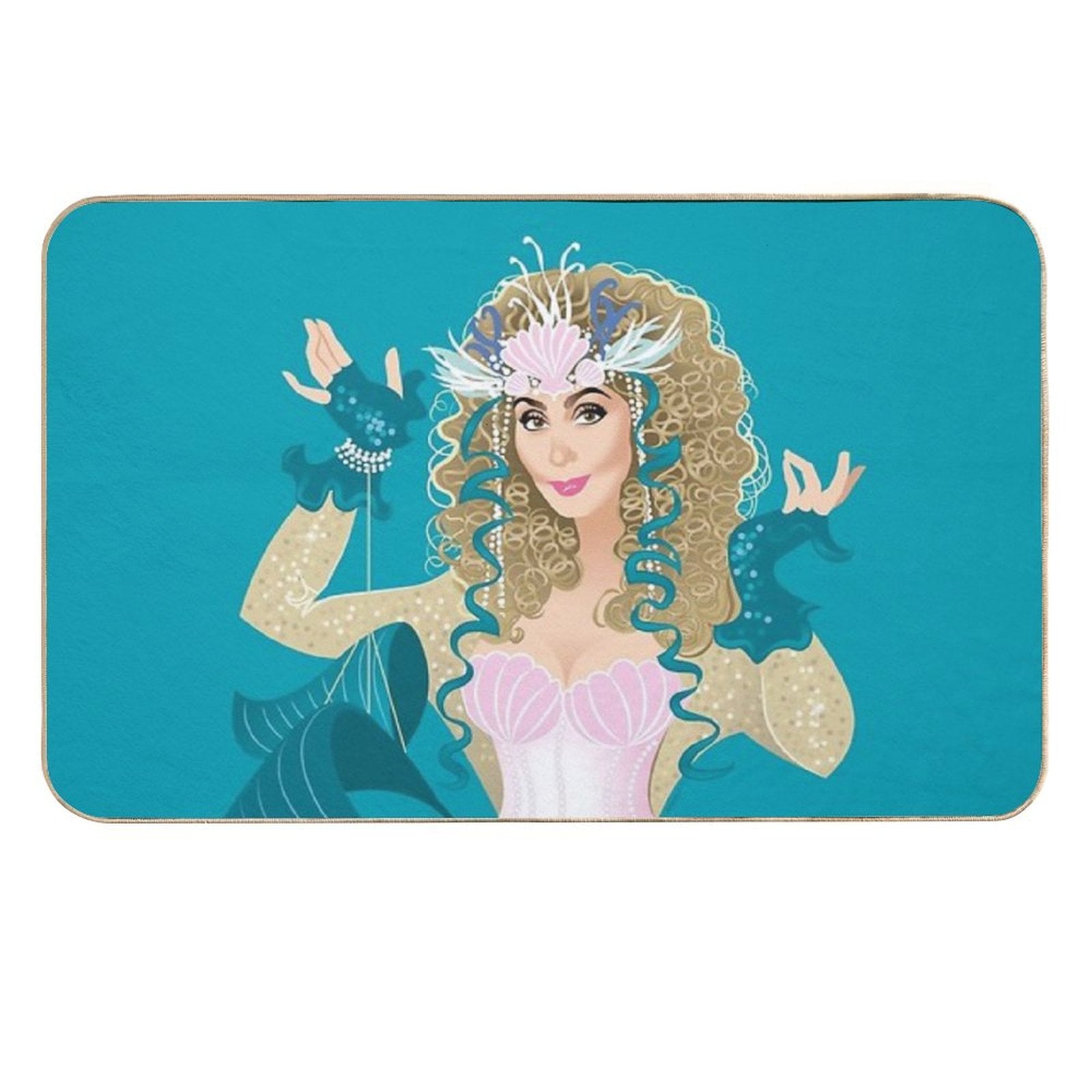 Mrs. Flax  Odorless Bath Mat